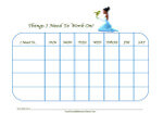 disney princess behavior chart